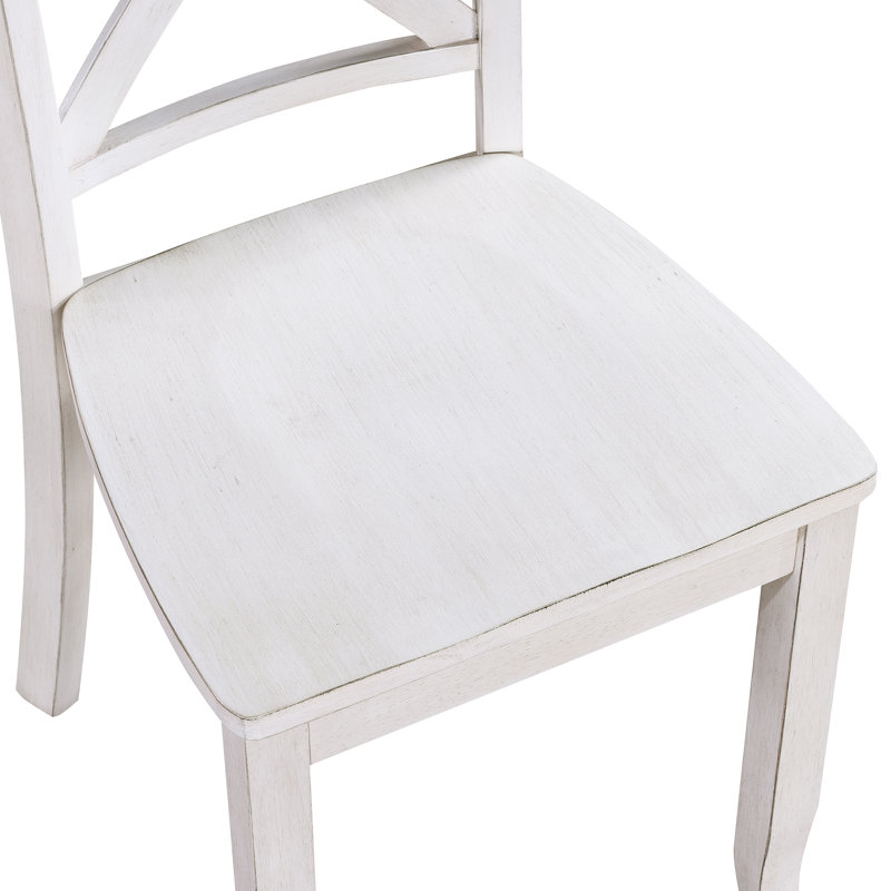 Chaises de salle à manger Bronxton, Blanc, 8