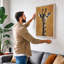 Giraffe Portrait Modern - Wrapped Canvas-1828334041-1828334042