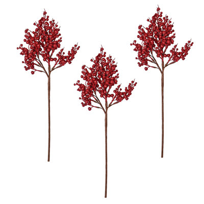 18" Artificial Weatherproof Berry Pick