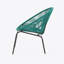 Chaise d'extérieur en osier, ensemble de 2-1959214457
