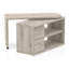 Qichen Foldable Modular L-Shaped Computer Desk Secretary Desk-1487694244
