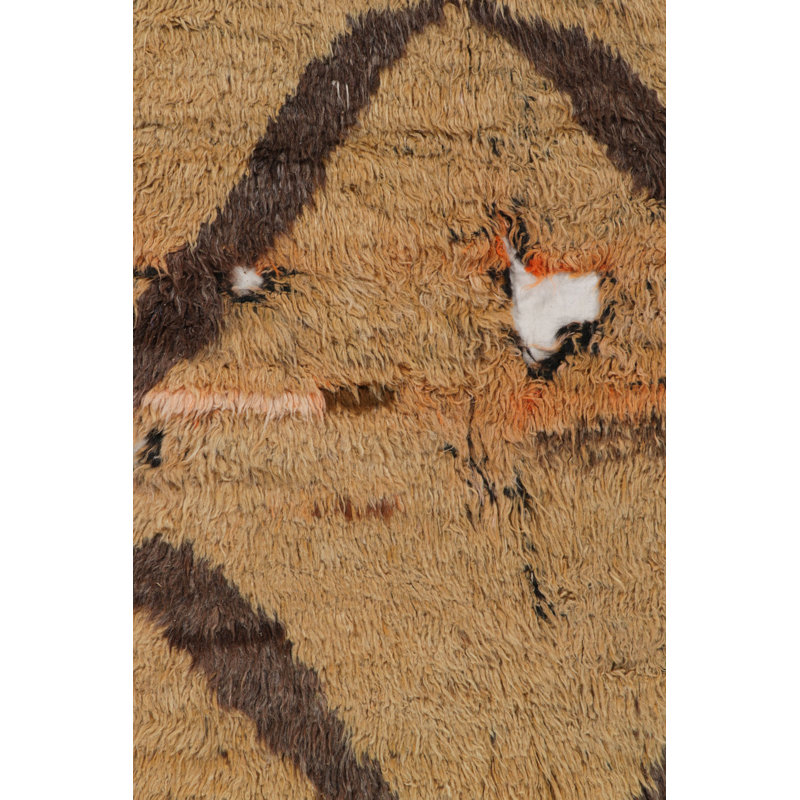 One-of-a-Kind 4'3”x7'6” Hand Knotted Area Rug