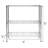 Wayfair Basics® Alexandrina 3-Tier Shelving Unit (36'' H X 36'' W X 14'' D)
