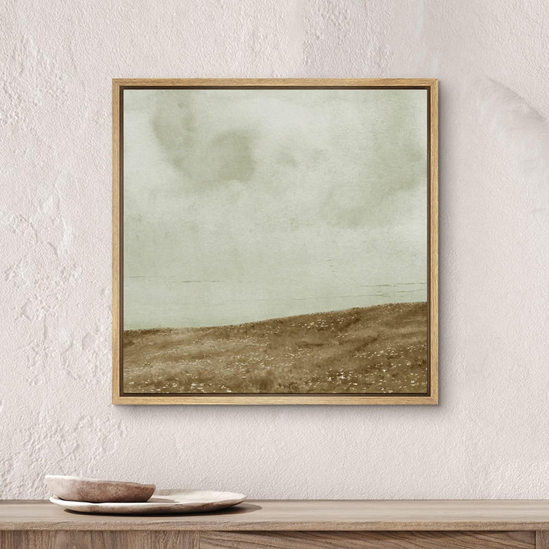 «Abstract Countryside Mountain», reproduction d'art sur toile, Naturel, H 16 po x l 16 po