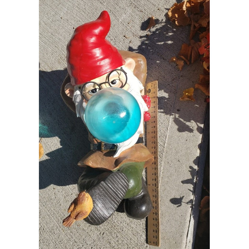 Gnome de jardin Klaudija couché