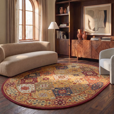 Balthrop Hand Tufted Wool Oriental Rug