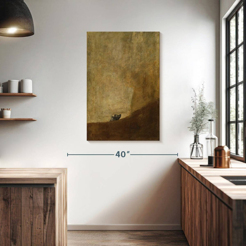 Brampt The Dog, 39" H x 26" W