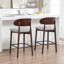 Tabouret de comptoir en bois massif-354948332