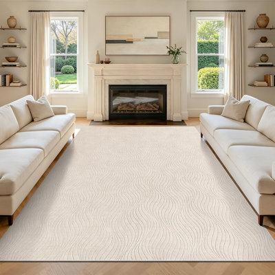  Tapis doux et lavable Wavy Line