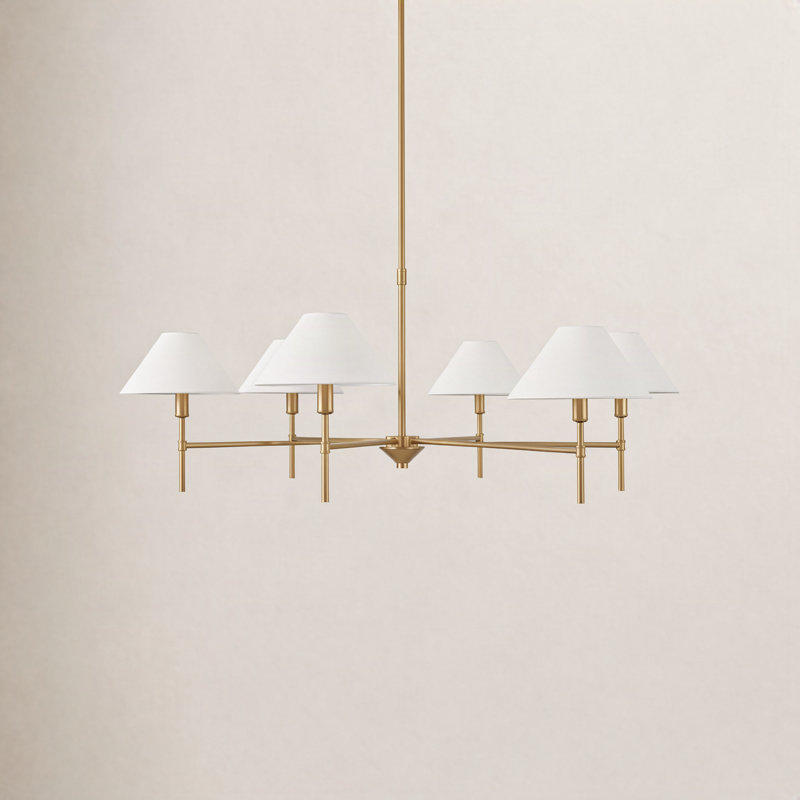 Alessandra Iron 6-Light Chandelier