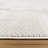 Mickle Dearra Modern Geometric Solid Cream Ivory High Low Easy Care Indoor Area Rug-112005125