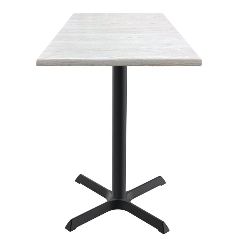 Indoor/Outdoor Table, Charcoal, 36" L x 36" W x 36" H