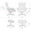 Fauteuil inclinable électrique pivotant 31 po Dillon
