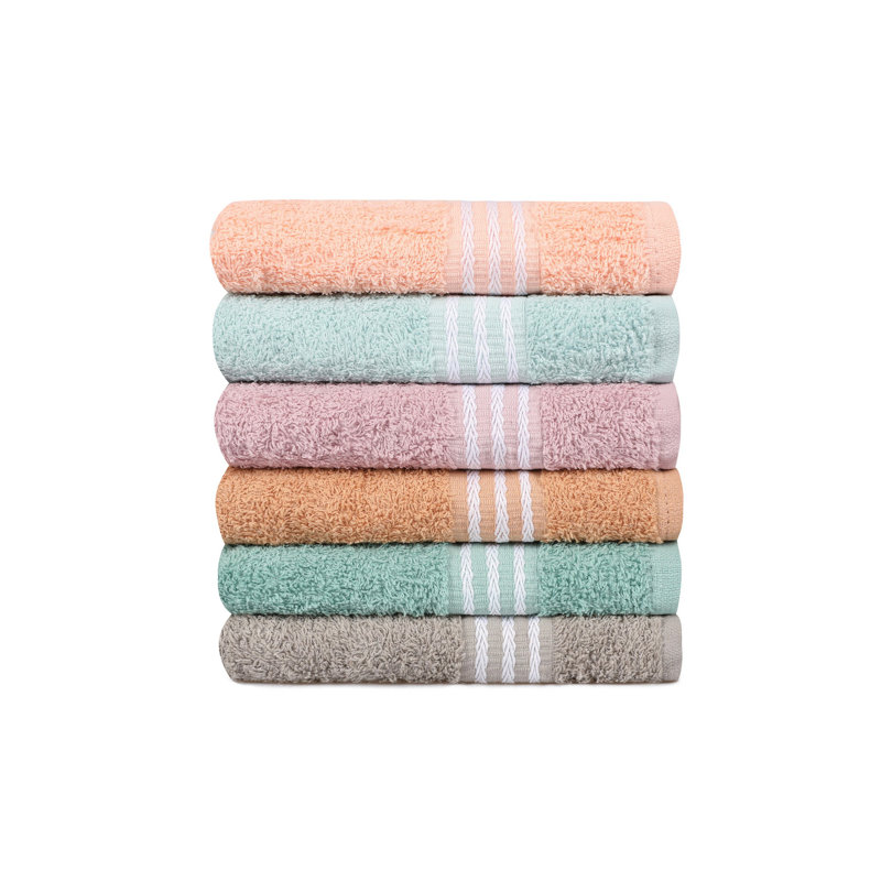 Ensemble de 6 serviettes Britany