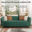 85.43" Upholstered Velvet Sofa-1569639527