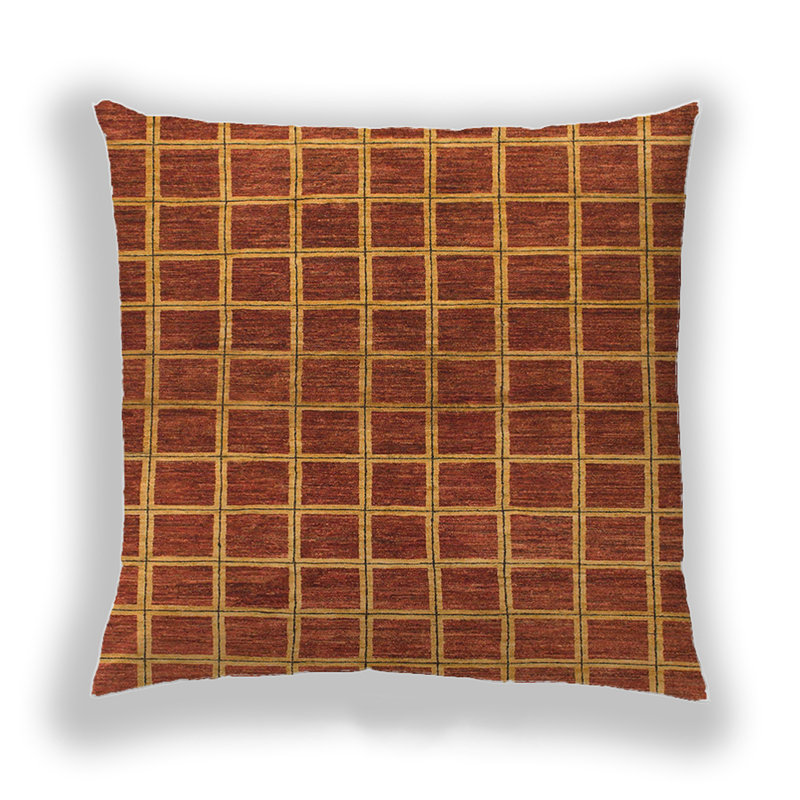 Coussin Abstract 1384, Microsuède