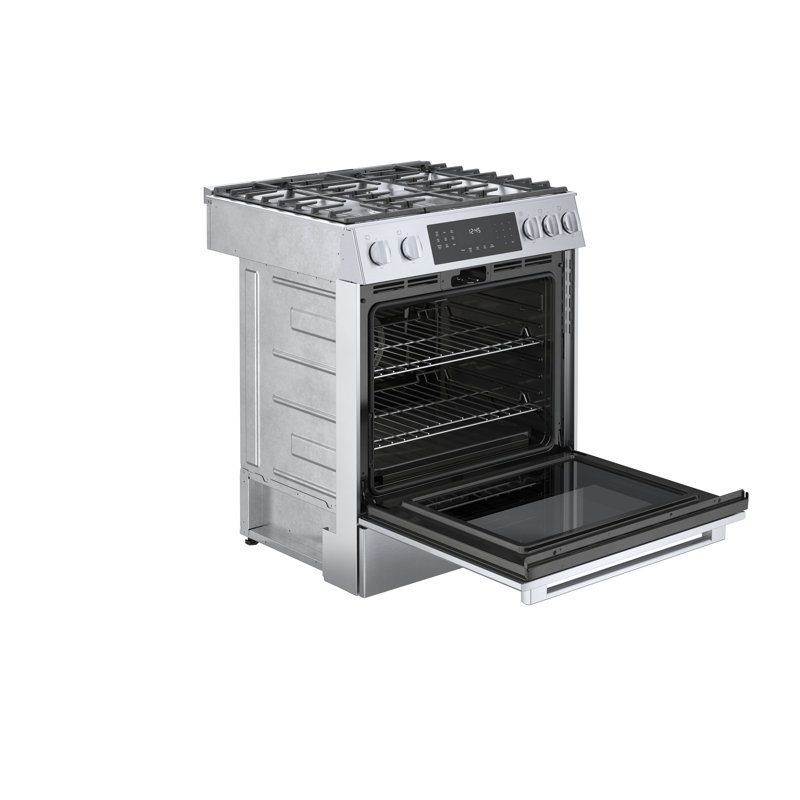 Benchmark Series 30" 4.8 cu ft. Slide-in Gas Range