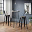 Ohlone Counter Stool with Metal Frame