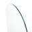Venus 34 in. x 66.75 in. Frameless Arched Single Fixed Bath Panel-75396334