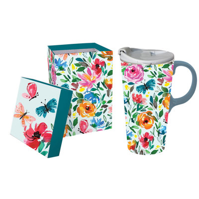 Evergreen Enterprises, Inc Ceramic Travel Mug