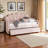 Mitsugu Modern Twin Size Velvet Fabric Daybed in Pink, 45.73'' H X 81.33'' L X 43.94'' W -1285599512