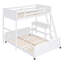 Lit simple superposé au dessus d'un lit double avec bureau, blanc-1622165521-1622165520