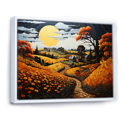 «Farm Golden Harvest Pastoral I», reproduction