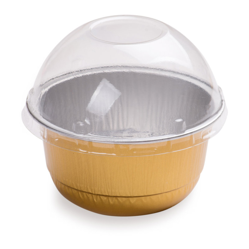 Restaurantware Aluminum Baking Cup, Gold