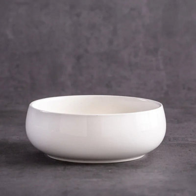 Hand-Glazed Ceramic Lotus Planter Bowl Leak-Proof Water Garden Pot