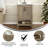 Canita 24'' Bathroom Vanity with Undermount Sink and Open Storage Shelf-1664506564-1664506565