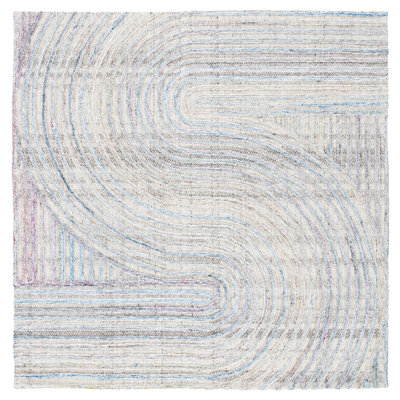 Stalter Hand Tufted Performance Abstract Rug