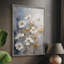 Reproduction encadrée FLORAL Series CECLIV - bois massif-1003545687