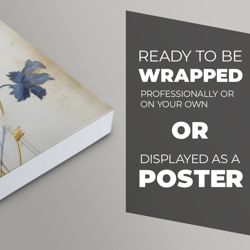 FLORAL Series LVI - Impression sur toile seulement - NON-CADRE, H 27 po x l 18 po
