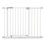 hauck Open N Stop Pressure Mounted Fit Baby Safety Gate with 8" Extension, White
