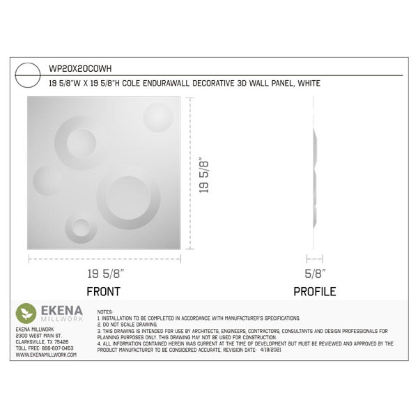 Dimensions du produit
