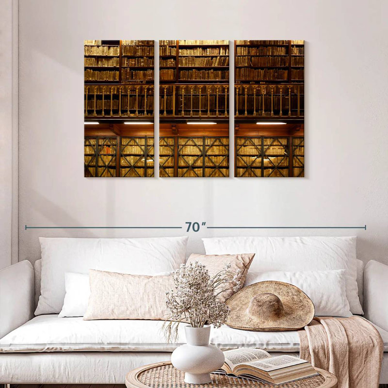 Lilie Library, 28" H x 45" W
