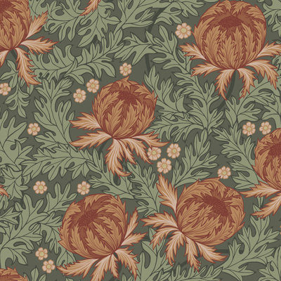Clary Flowers Wallpaper