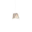 Luminaire suspendu géométrique unique en bois à 1 lumière Calx-79334180-66887631-66887630