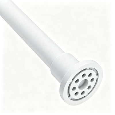 Adjustable 42-83 Inches Heavy Duty Tension Shower Curtain Rod  for Bathroom,Window,White