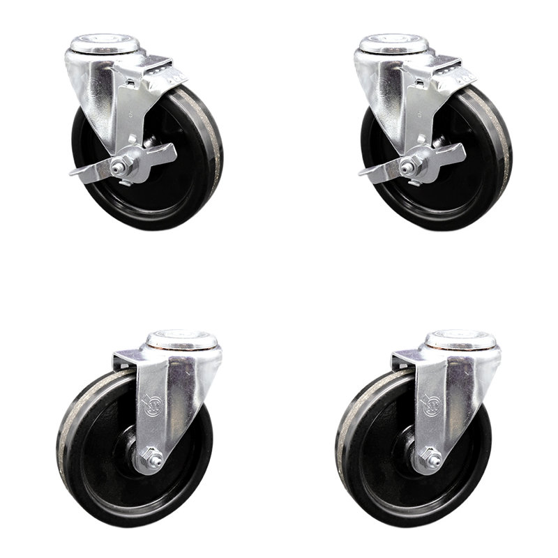 4-Piece Phenolic Caster Set