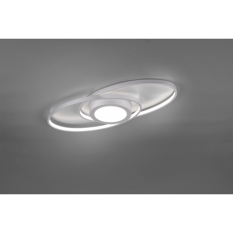 Simsbury 1-Light 57cm LED Flush Mount, Titanium