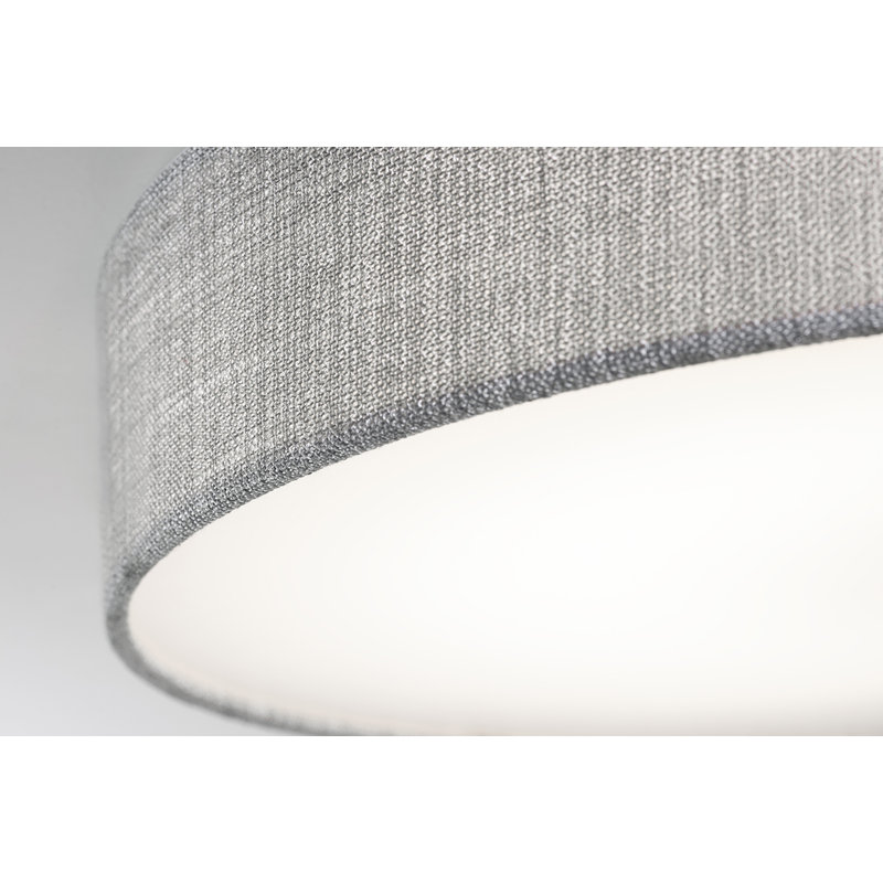 Raasch 1-Light LED Flush Mount, 3.74"H x 16"W x 16"D, Gray
