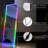 Arczi Metal Flat LED Floor Mirror-290339406