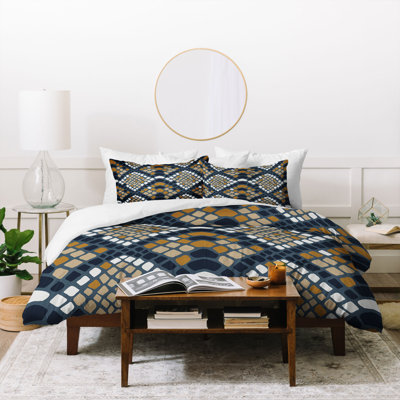 Avenie Polyester Geometric Shapes Duvet Cover