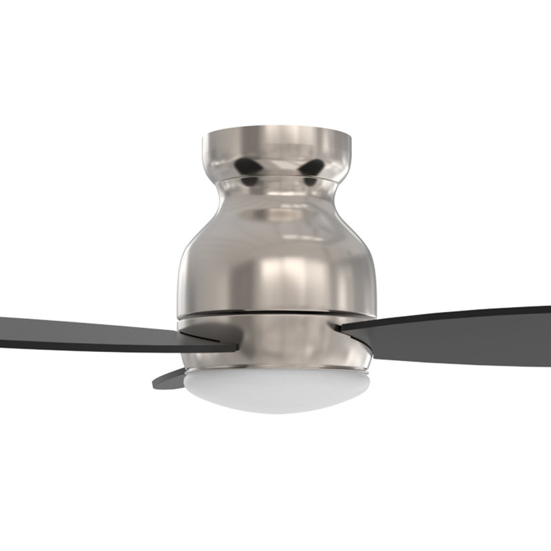 Ventilateur de plafond intelligent Trento avec télécommande, ensemble d'éclairage inclus, fonctionne avec l'assistant Google, Amazon Alexa et les raccourcis Siri.