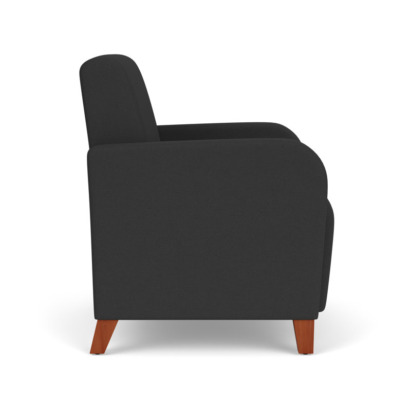 Chaise d'invité de réception Siena, Open House Graphite, Cherry