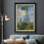 «Woman with a Parasol» par Claude Monet - Peinture sur toile encadrée-86450245