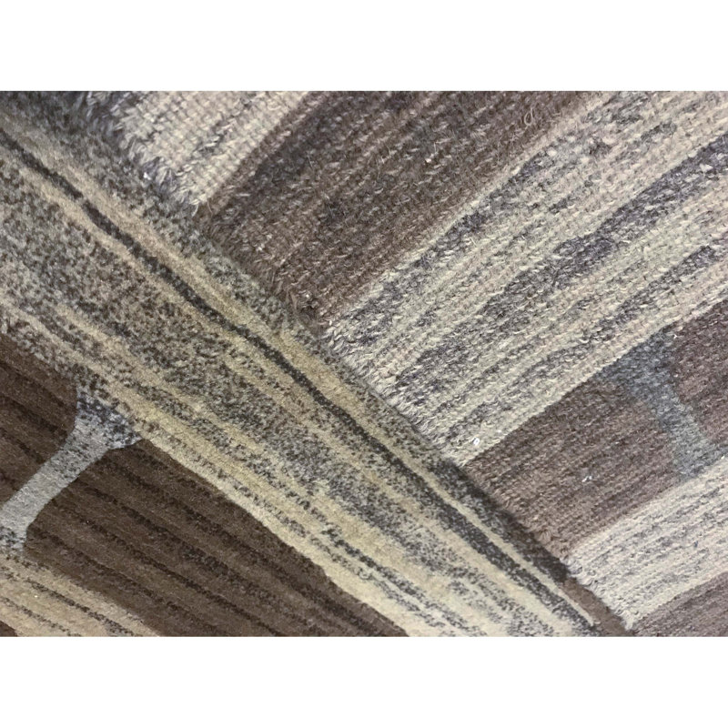 Himalayan Wool Geometric Area Rug