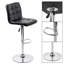 Tabouret de bar rotatif à hauteur ajustable Earhart