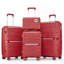 Ensembles de valises 4 pièces (14/20/24/28) Valise extensible légère et durable en PP